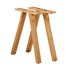 Mesa De Comedor<CASA Acacia Patas De Mesa V Juego De 2 Natural