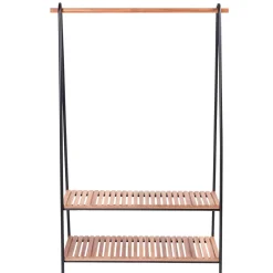 Estantes<CASA Acacia Ropero Negro