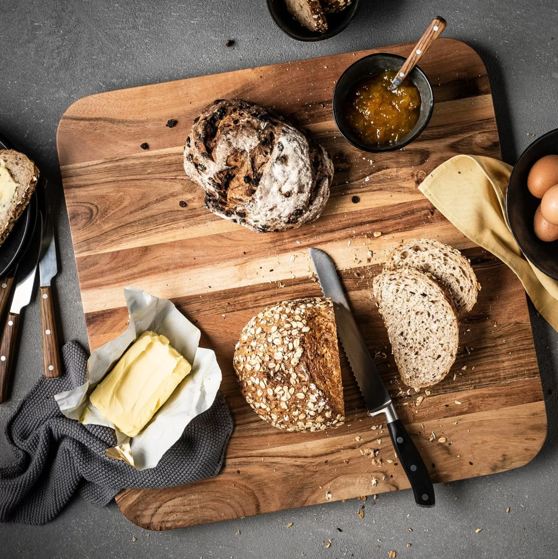 Tablas De Cortar<CASA Acacia Tabla Para Cortar Xl Natural