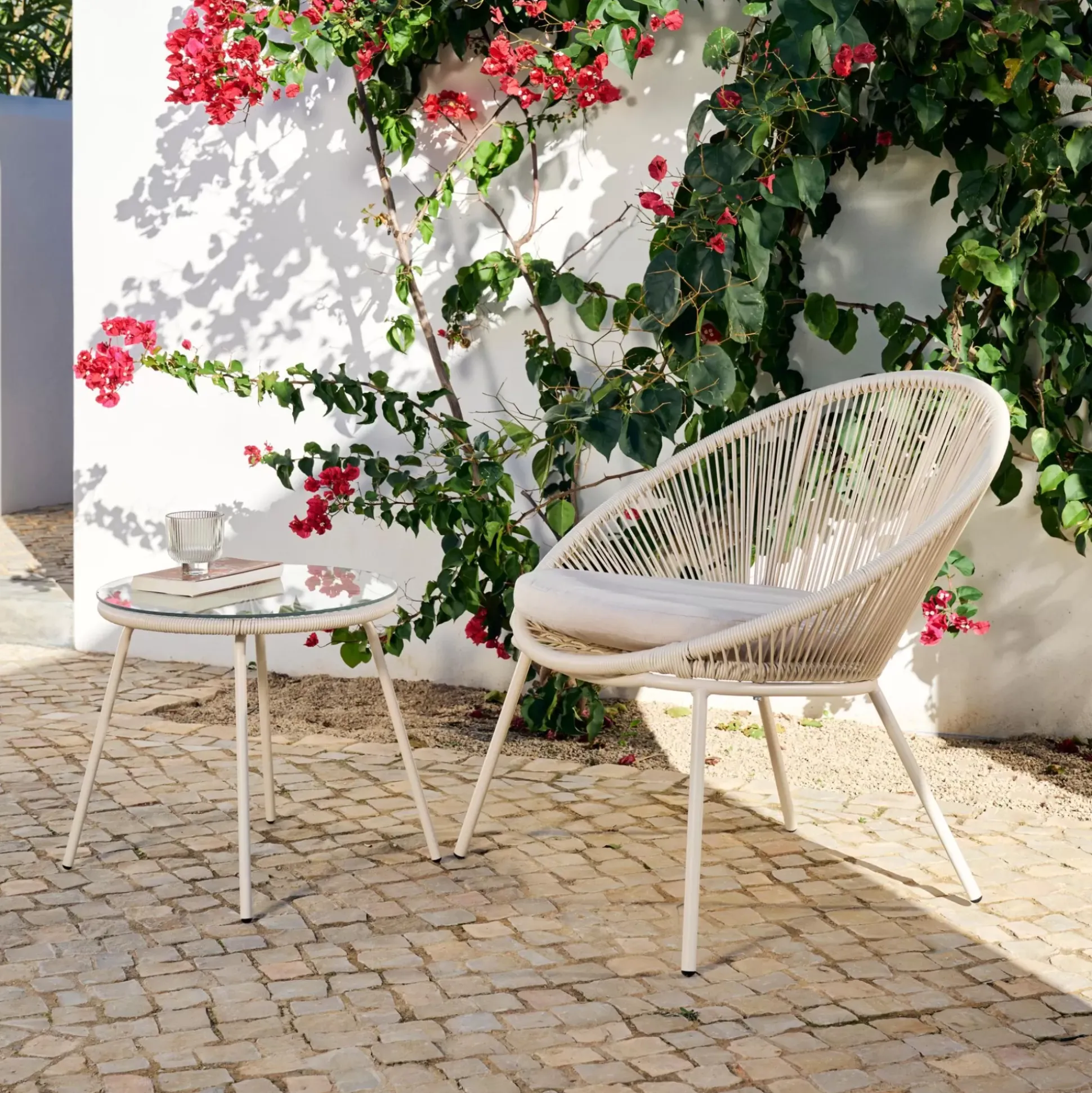 Mesas Auxiliares De Jardín<CASA Acapulco Mesa Lounge Arena