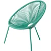 Sillas Lounge<CASA Acapulco Silla Lounge Aguamarina