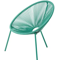 Sillas Lounge<CASA Acapulco Silla Lounge Aguamarina