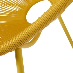 Sillas Lounge<CASA Acapulco Silla Lounge Amarillo