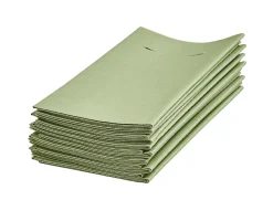 Servilletas<CASA Airlaid Servill./Cubiert. Juego De 12 Verde Oliva