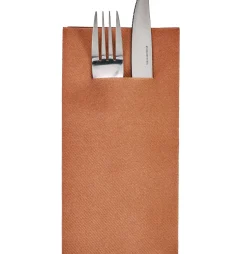 Servilletas<CASA Airlaid Servilletas/Cubiert. Juego De 12 Bronceado