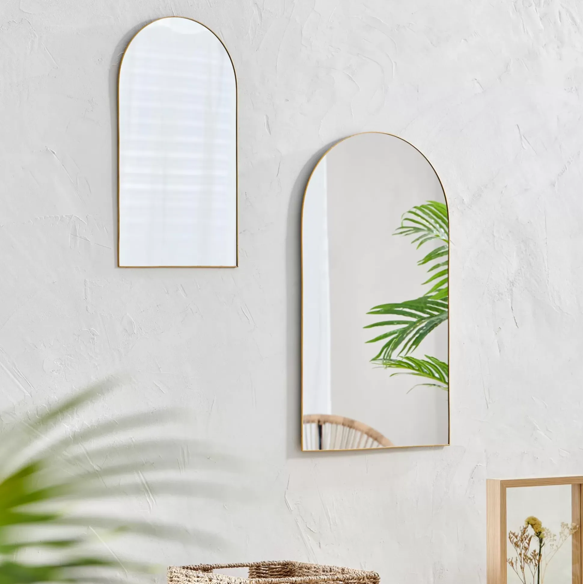 Espejos<CASA Archy Espejo Dorado