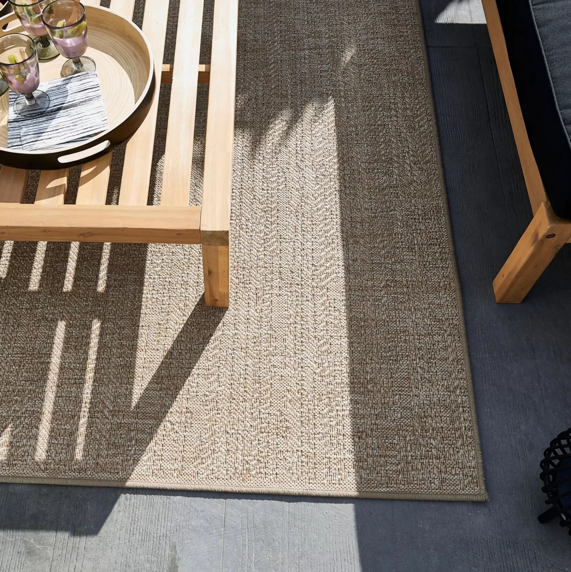 Alfombras Exterior<CASA Atlanta Alfombra Beis