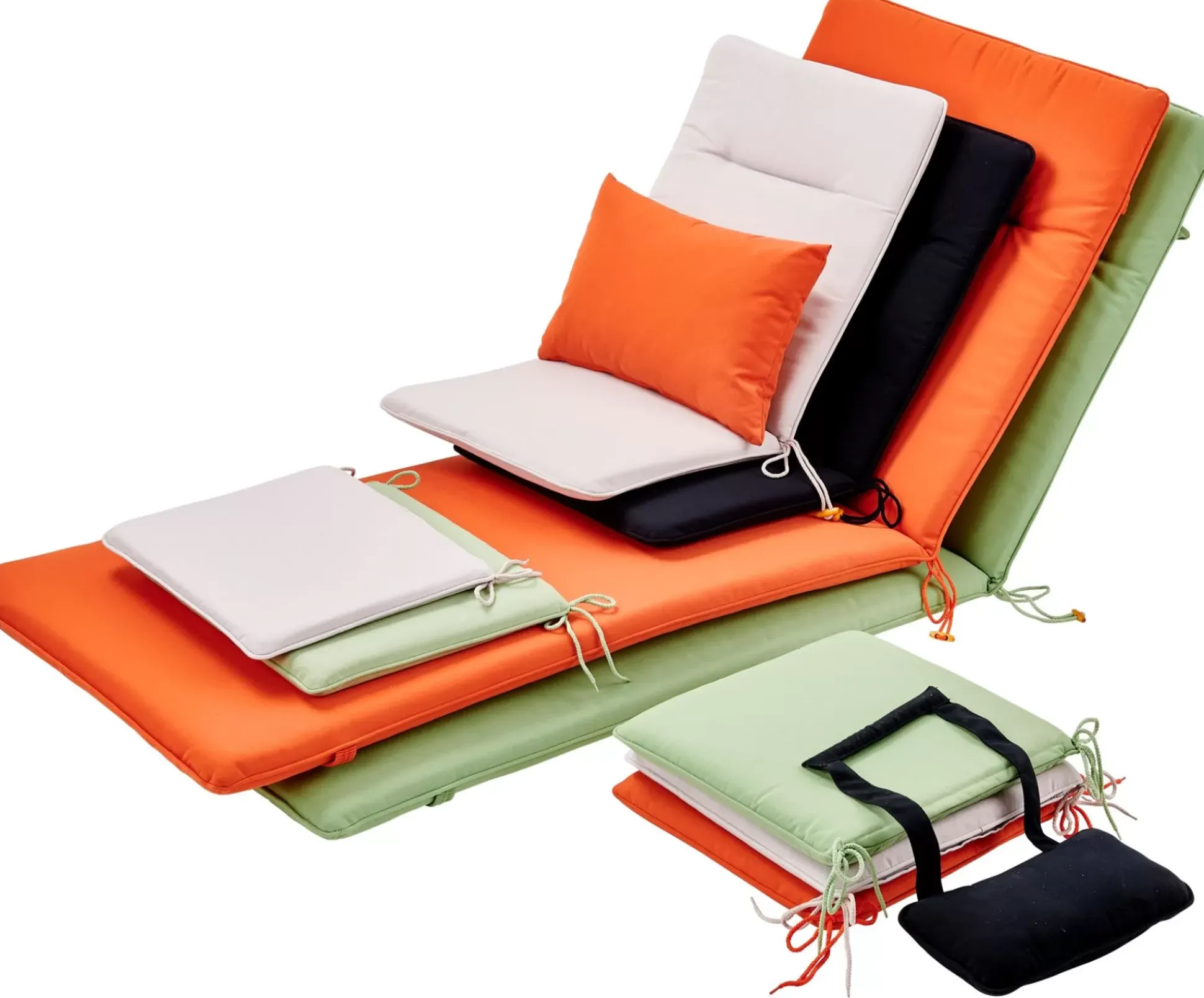 Cojines De Jardín<CASA Azur Cojin De Jardín Para Silla Bistro Gris Claro