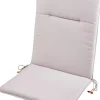 Cojines De Jardín<CASA Azur Cojines De Jardín Para Silla Pleg Gris Claro