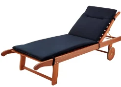 Cojines De Jardín<CASA Azur Cojines De Jardín Para Tumbona Negro