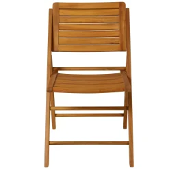Sillas De Jardín<CASA Bambam Silla Plegable Natural