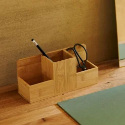 Cajas De Almacenamiento<CASA Bamboo Cubilete/Boligrafos Natural