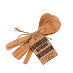 Juegos<CASA Bamboo Cucharillas Juego De 6 Natural