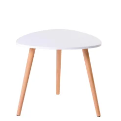 Mesas Auxiliares<CASA Belliot Mesa Auxiliar Blanco, Natural