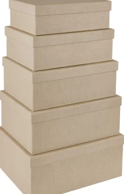 Cajas De Almacenamiento<CASA Bigso Caja De Almacenaje Natural