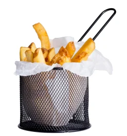 Aperitivo Y Tapas<CASA Black Cesta Para Servir Negro