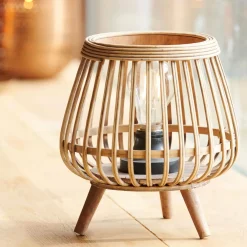 Lamparas De Mesa<CASA Bloq Lampara E27 2X Pila Aa No Incl.