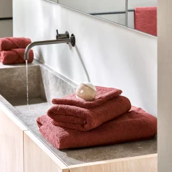 Toallas<CASA B-Lux Toalla Rojo