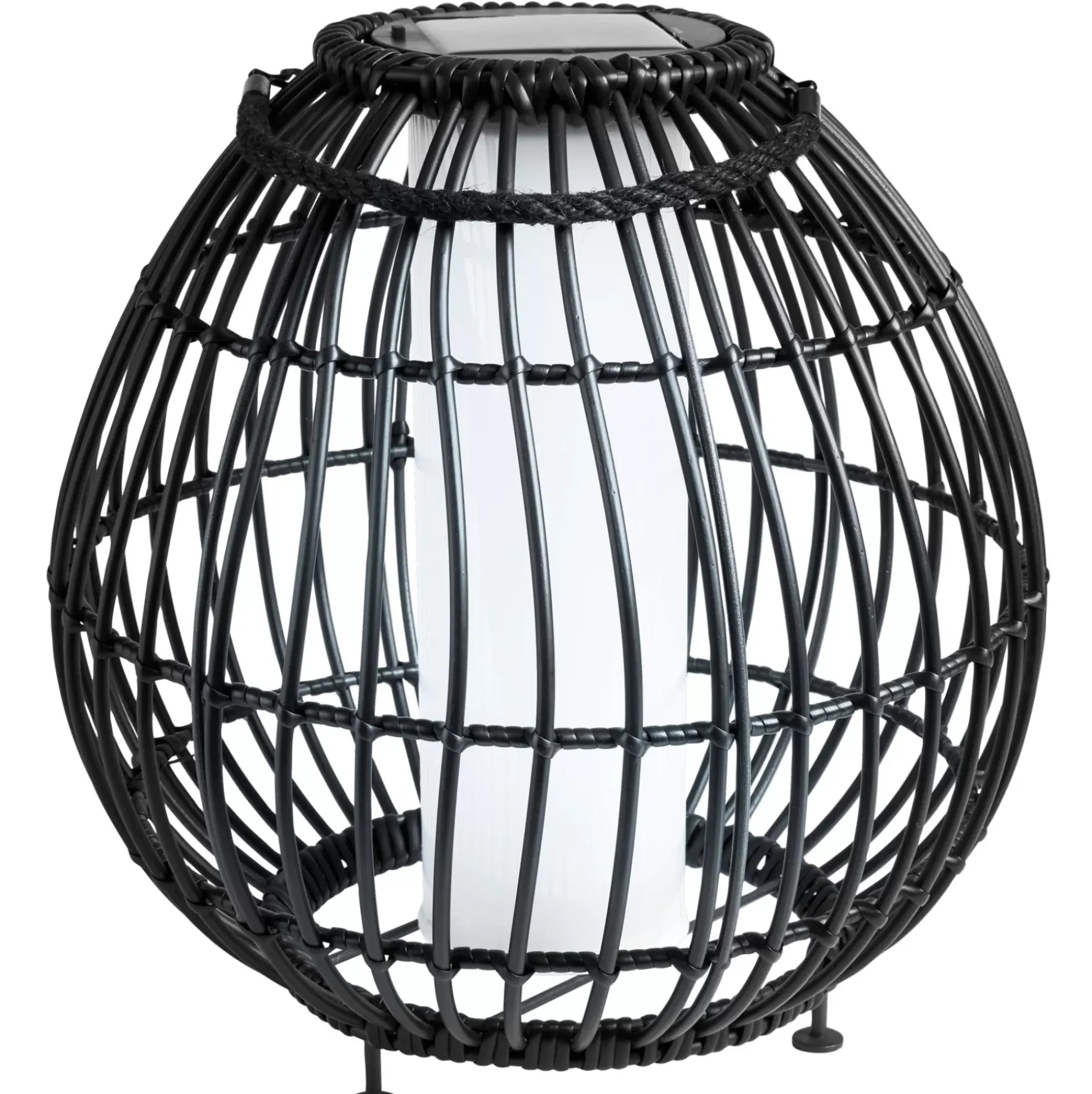 Iluminación Exterior<CASA Bo Lampara Solar Negro