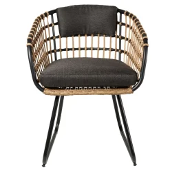 Sillas De Jardín<CASA Bones Silla Negro