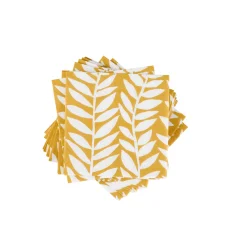 Servilletas<CASA Botanique D'Or Paquete De 20 Servilletas Varios Colores