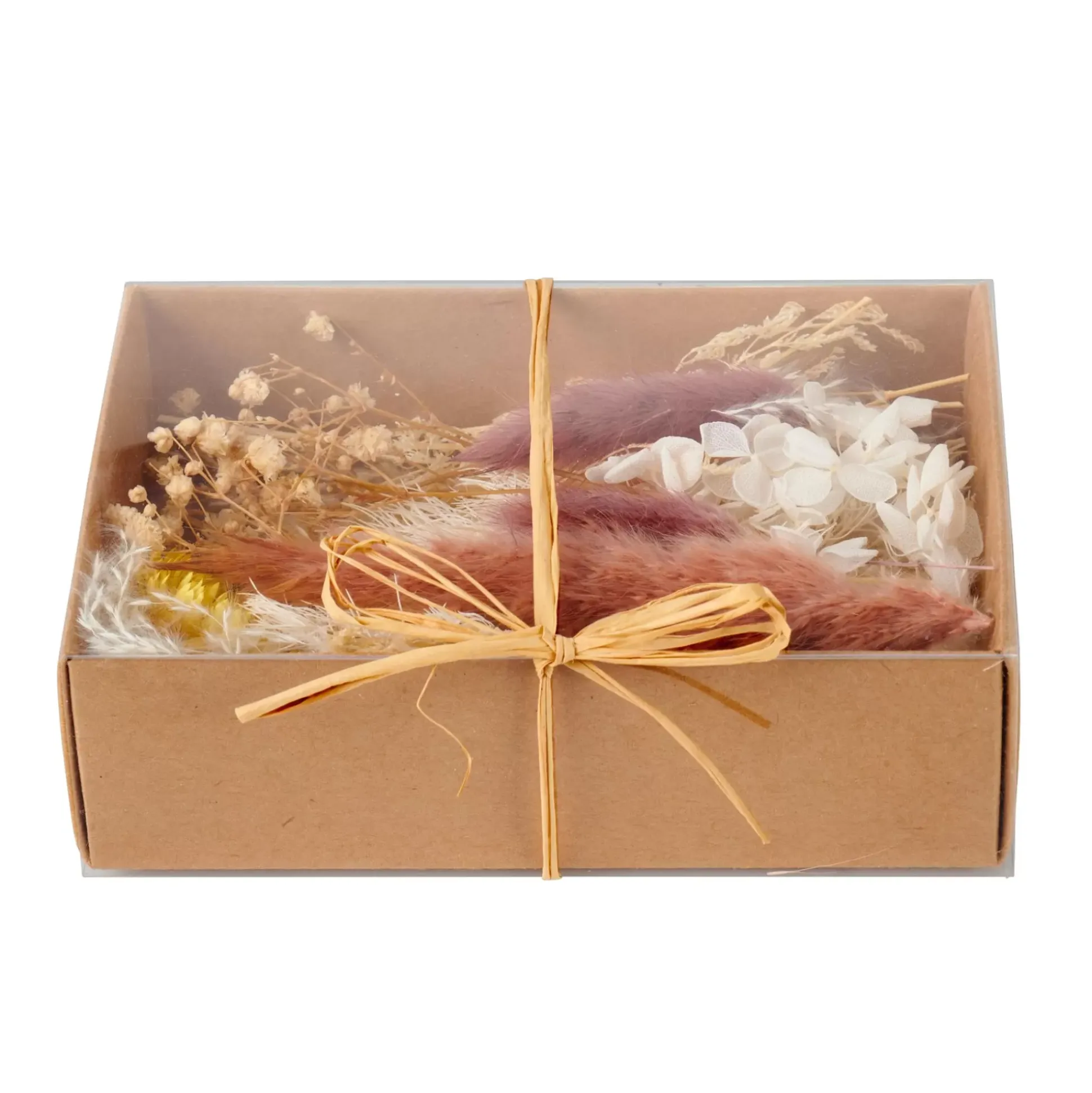 Flores Artificiales<CASA Box Decoracion Seca Varios Colores