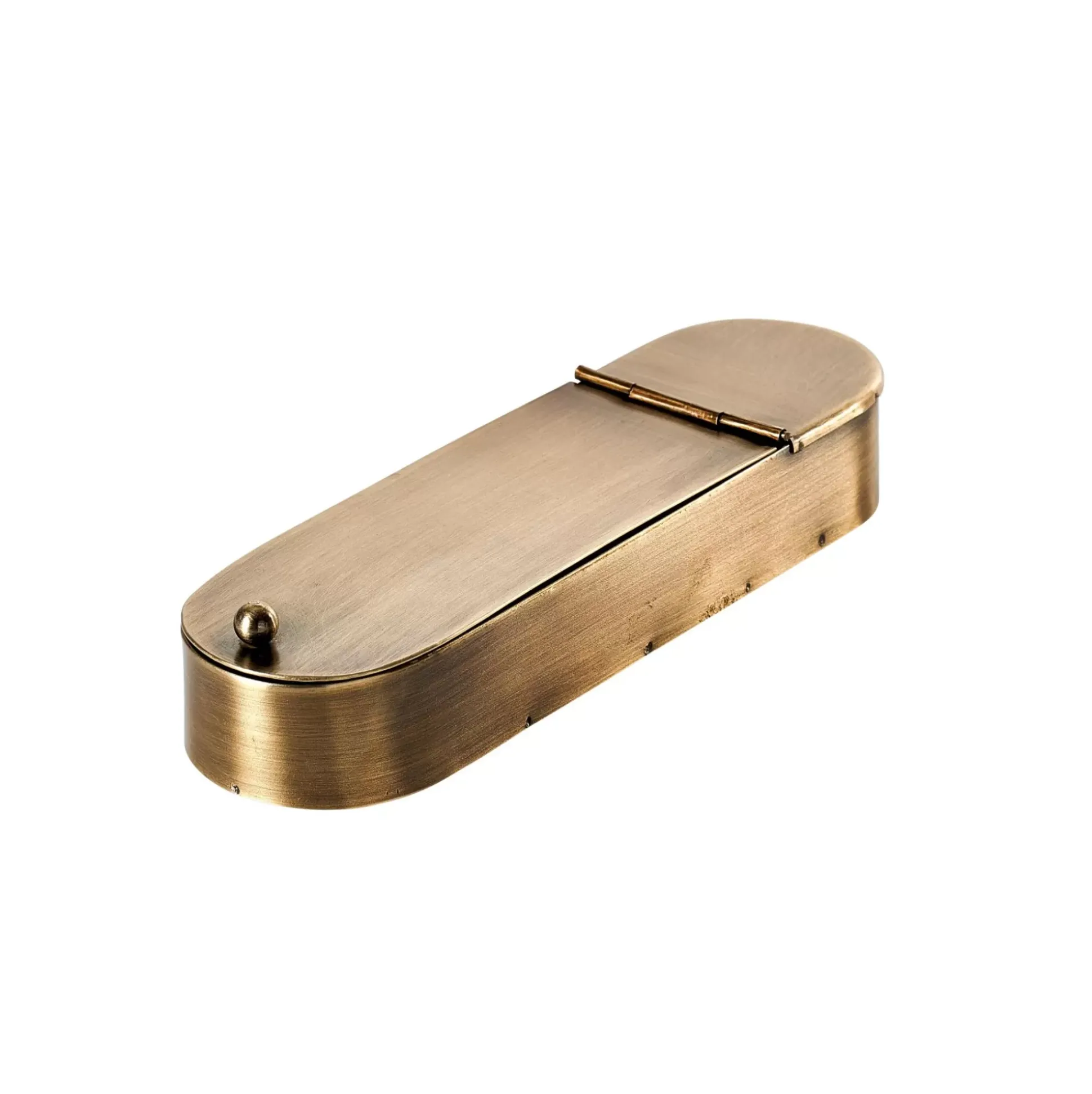 Cajas De Almacenamiento<CASA Brass Cubo Basura Mesa Bronceado