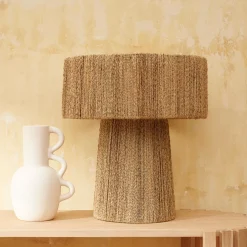 Lamparas De Mesa<CASA Britt Lampara De Mesa Xl Natural