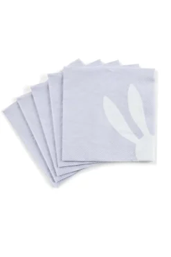 Servilletas<CASA Bunny Paquete De 20 Servilletas Morado