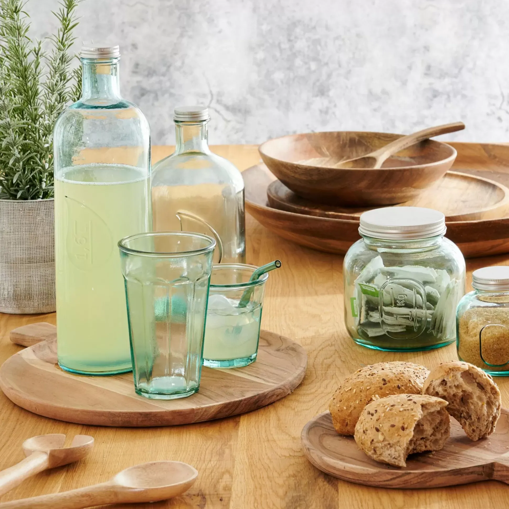 Botellas<CASA Capacity Botella Transparente