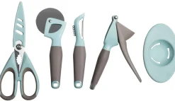 Exprimidores<CASA Kitchen Prensa De Ajo Gris, Azul