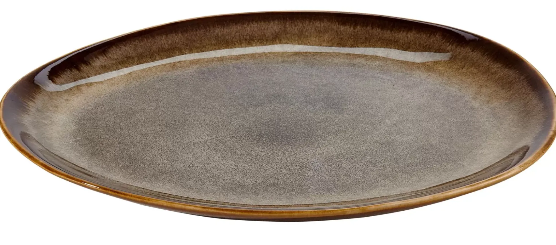 Platos<CASA Cozy Plato Marron