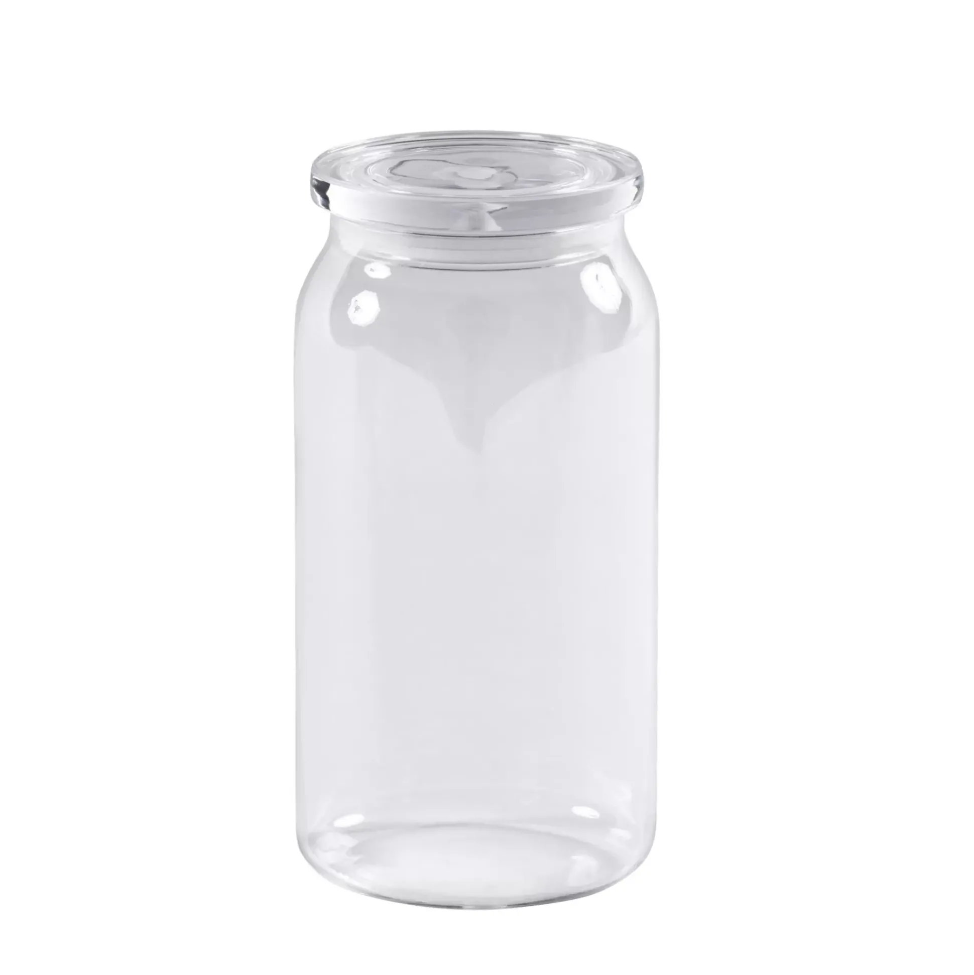 Tarros<CASA Crystal Tarro De Cocina Con Tapa Transparente