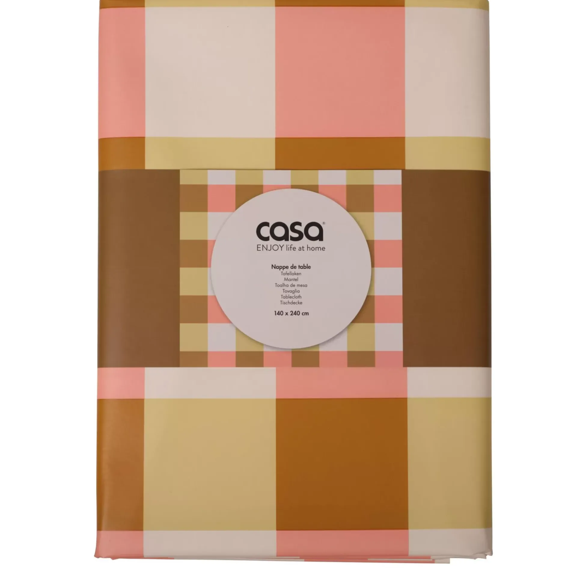 Manteles<CASA Cuadros Mantel Peva Multicolor