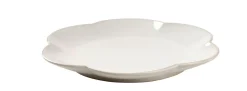 Platos<CASA Dahlia Flower Plato Blanco