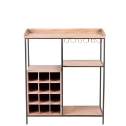 Estanterías<CASA Damian Estanteria De Pared Negro