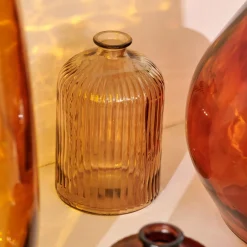 Floreros<CASA Daroca Florero Marron Claro