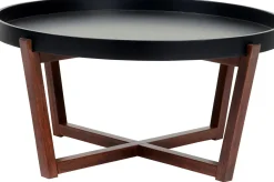 Mesas De Salón<CASA Draco Mesita De Salon Negro, Marron