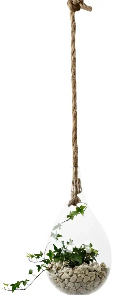 Colgadores Para Plantas<CASA Drop Gota De Vidrio Transparente