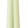 Velas<CASA Duo Velas Largas Juego De 2 Verde