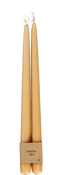 Velas<CASA Duo Velas Largas Juego De 2 Marron