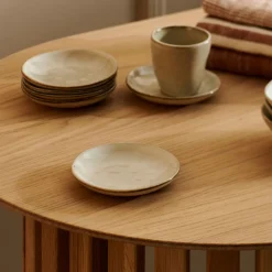 Platos<CASA Earth Marl Plato Crema