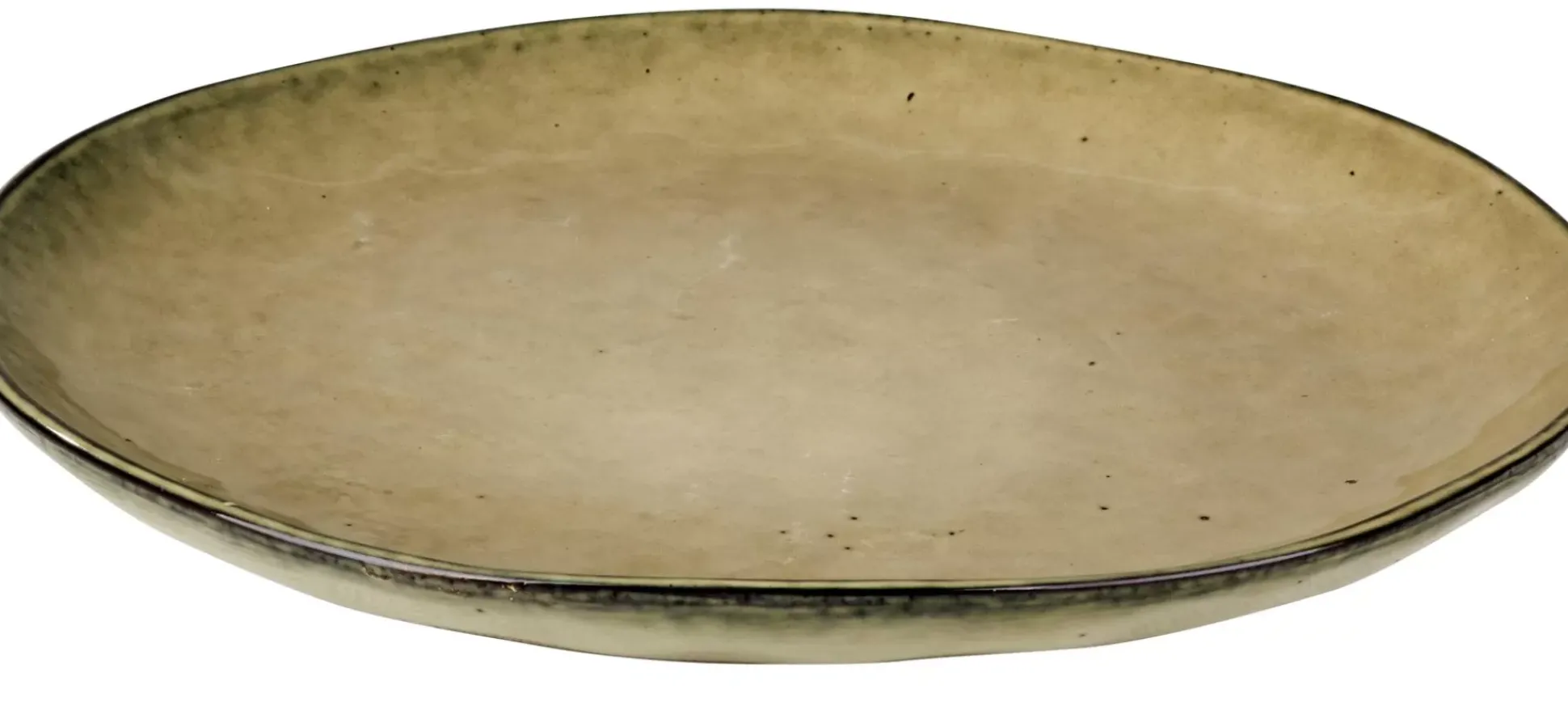 Platos<CASA Earth Sand Plato Llano Marron Claro