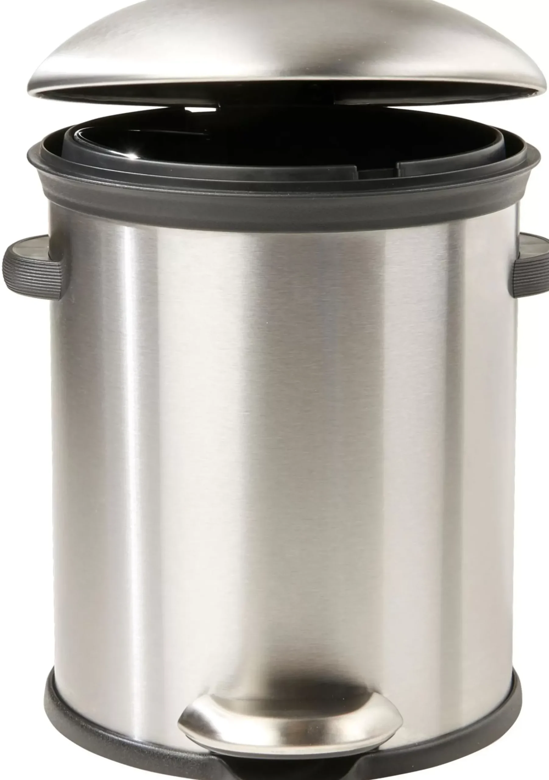 Papeleras<CASA Elegance Cubo Con Pedal 5L Plateado