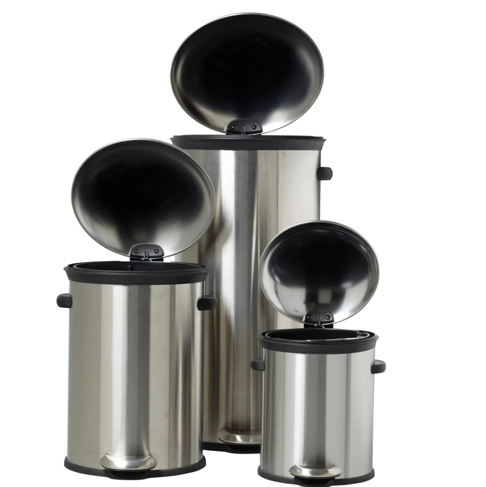 Cubos De Basura<CASA Elegance Cubo Con Pedal 12L Plateado