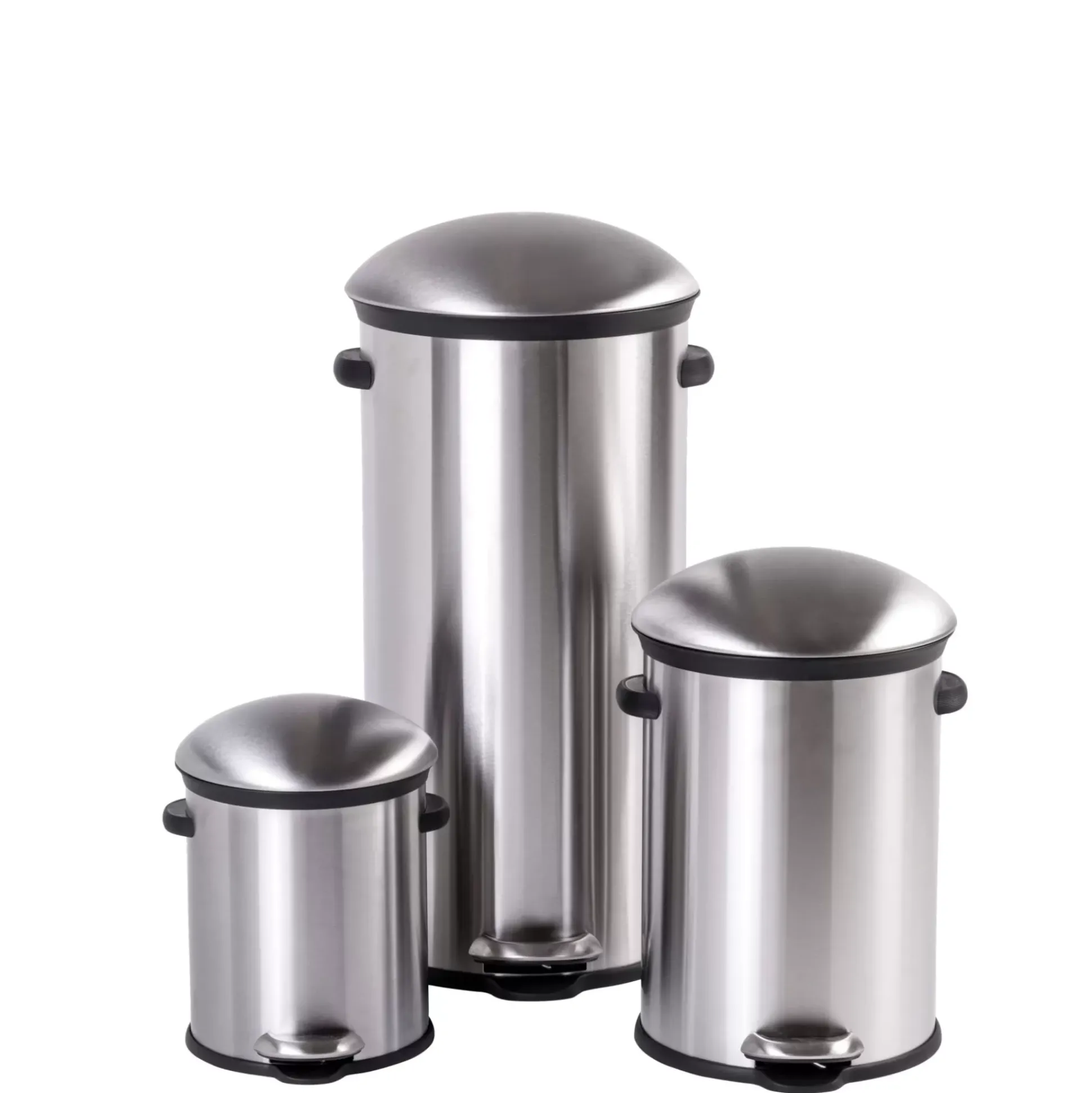 Cubos De Basura<CASA Elegance Cubo Con Pedal 30L Plateado