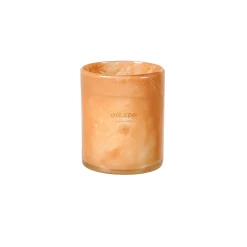 Velas<CASA Escape Black Oudh Vela Perfumada En Vaso Blanco, Color Rosa Viejo