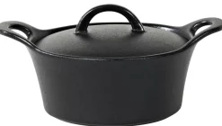 Fuentes De Horno<CASA Fero Cazuela Para Horno Con Tapa Negro