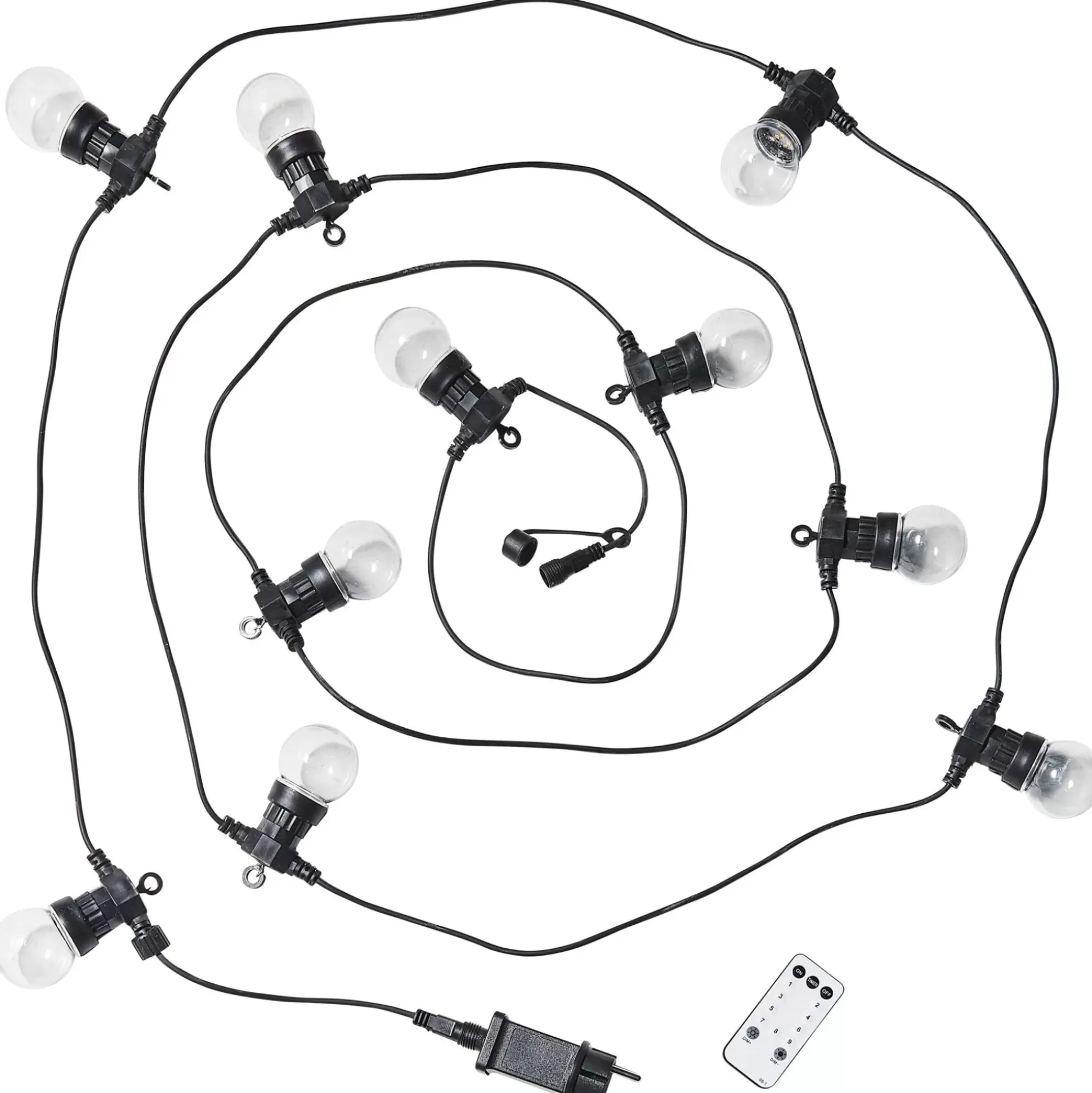 Guirnaldas De Luz<CASA Festa Guirnalda Con 10 Leds 8 Funciones: