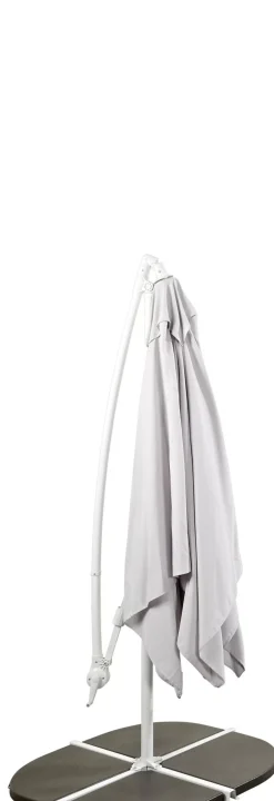 Parasoles<CASA Fiji Parasol Colgante Sin Pie Gris Claro